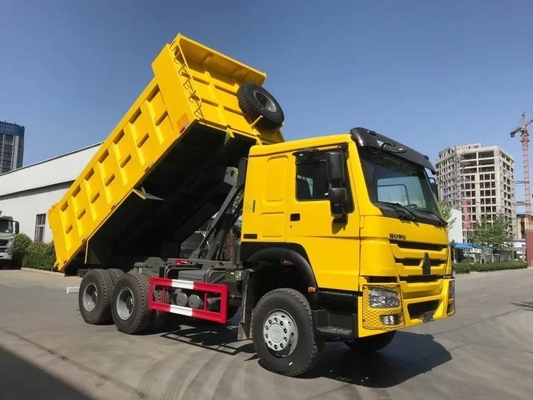 6x4 10 banden zandwerper HOWO dumper truck met dieselmotor en laadvermogen 21-30t