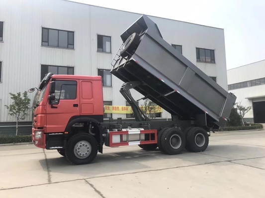 10 banden 375 pk Ghana Tipper Truck met Ventral Tipper Hydraulisch Lifting End Efficiency