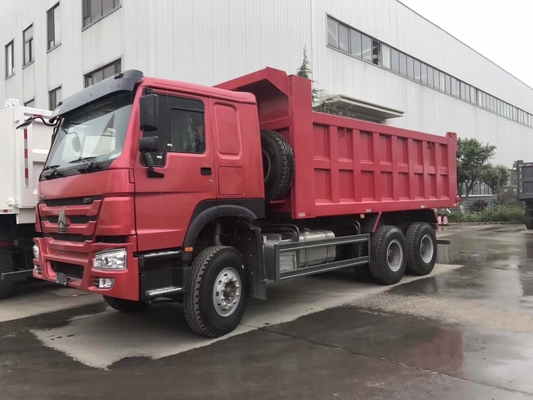 10 banden 375 pk Ghana Tipper Truck met Ventral Tipper Hydraulisch Lifting End Efficiency