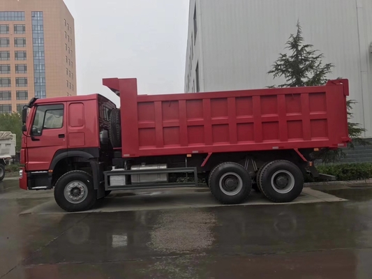 10 banden 375 pk Ghana Tipper Truck met Ventral Tipper Hydraulisch Lifting End Efficiency