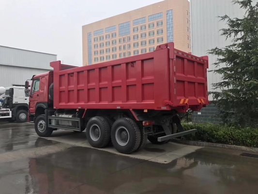 10 banden 375 pk Ghana Tipper Truck met Ventral Tipper Hydraulisch Lifting End Efficiency