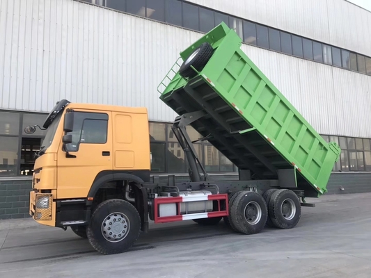 Radial Tire Design HOWO 10 Wheeler Tipper Truck met een capaciteit van 25-30 ton in Oeganda