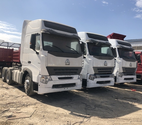 16 ton Achse en band 420 pk 6x4 gebruikte Sinotruk HOWO A7 trekker voor uw voordeel