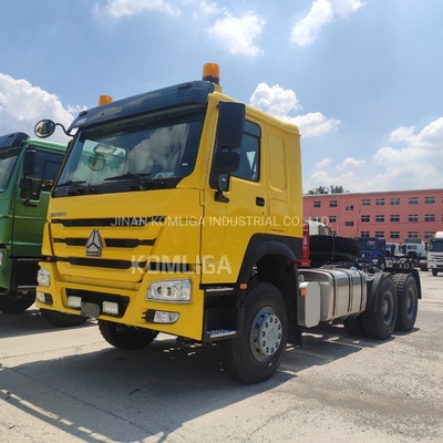 6X4 HOWO Sinotruk sleepwagen met achteras Hc16 motor met een capaciteit &gt; 8L en productie