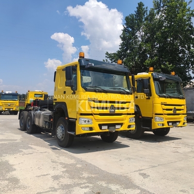6X4 HOWO Sinotruk sleepwagen met achteras Hc16 motor met een capaciteit &gt; 8L en productie