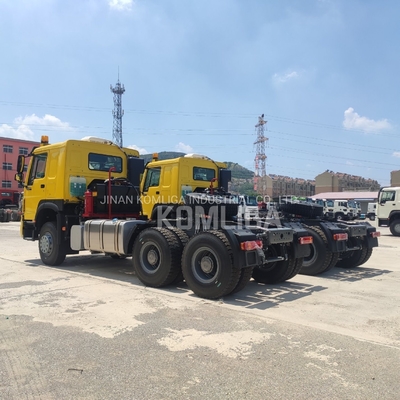 6X4 HOWO Sinotruk sleepwagen met achteras Hc16 motor met een capaciteit &gt; 8L en productie