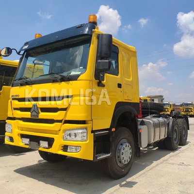 6X4 371HP HOWO Truck Tractor met Radial Tire Design en Verkoop