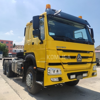 6.5 Snelheidsverhouding Sinotruk HOWO 6X4 371HP 375HP Landbouwtractoren met motor D12.42-20