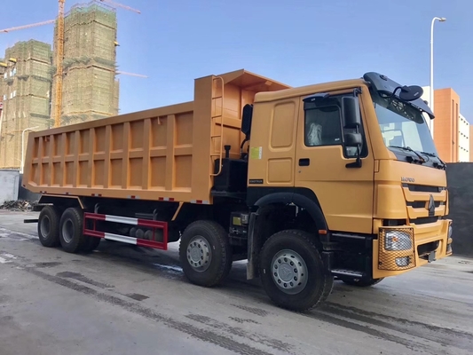ISO-gecertificeerde 12-wieler 8X4 Sinotruck 40 kubieke meter Tipper Truck met vooras Hf9