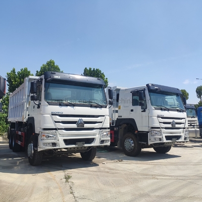 Gebruikte Sinotruk HOWO Dump Truck 371HP 336HP 30 ton laadvermogen band 10 1 reserve