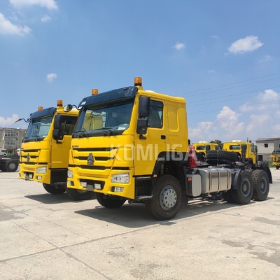Sinotruk HOWO 10 wielen motor-aanhangwagens trekkers met ≤5 zitplaatsen Zz4257s3241W