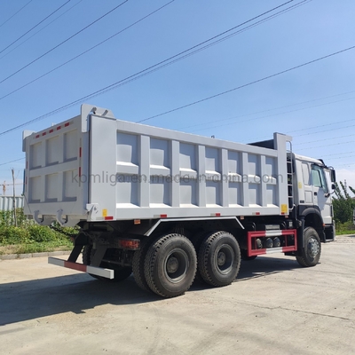 GCC gecertificeerd 6X4 16 18 kubieke meter 25 ton gebruikte tipper trucks Sinotruk in Ethiopië