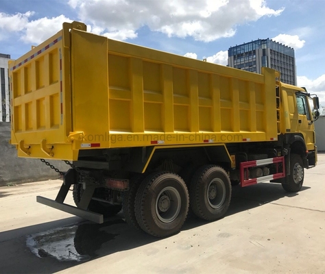 Aanpassing Sinotruk Oeganda Gebruikt 6X4 HOWO Dump Truck Tipper voor Kenia Radial Tire Design