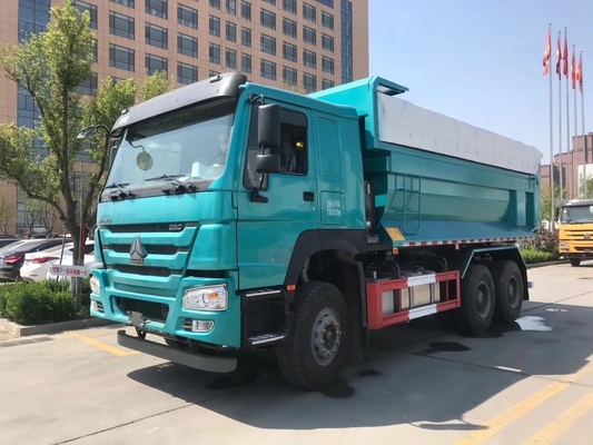 Sinotruk 380HP HOWO Dump Truck in de Filipijnen met Hw76 cabine en DOT bandencertificering