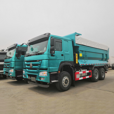 Sinotruk 380HP HOWO Dump Truck in de Filipijnen met Hw76 cabine en DOT bandencertificering