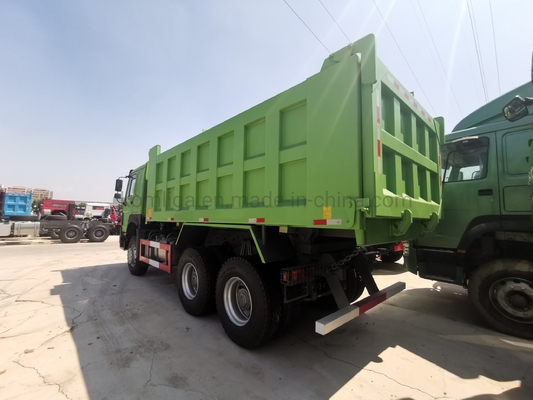 Zf8118 stuurstelsel 6X4 Gebruikte Sinotruk 10 wiel dumptruck 20cbm Bucket Dimensie