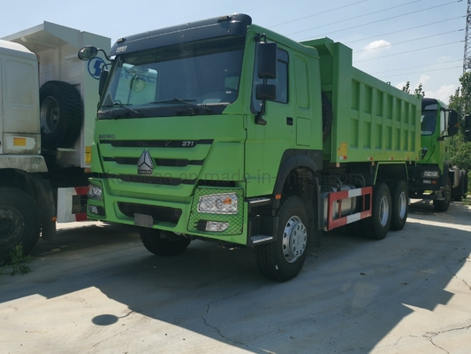 Zf8118 stuurstelsel 6X4 Gebruikte Sinotruk 10 wiel dumptruck 20cbm Bucket Dimensie