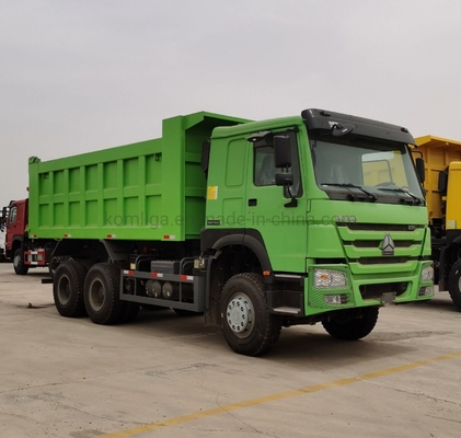 Zf8118 stuurstelsel 6X4 Gebruikte Sinotruk 10 wiel dumptruck 20cbm Bucket Dimensie
