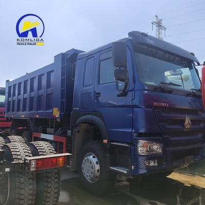 Radial banden ontwerp Sinotruck HOWO 371 HP Heavy Duty Dump Truck met Hw19710 transmissie