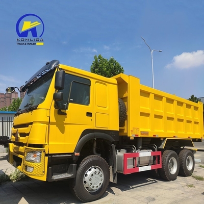 Sinotruck 6X4 zware dumptrucks gebruikte dumptrucks HOWO trucks 375HP 371HP