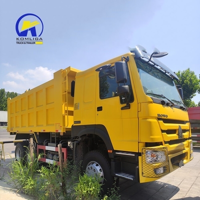Sinotruck 6X4 zware dumptrucks gebruikte dumptrucks HOWO trucks 375HP 371HP