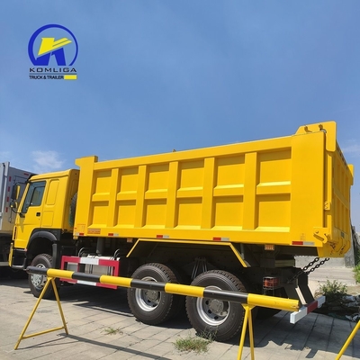 Sinotruck 6X4 zware dumptrucks gebruikte dumptrucks HOWO trucks 375HP 371HP