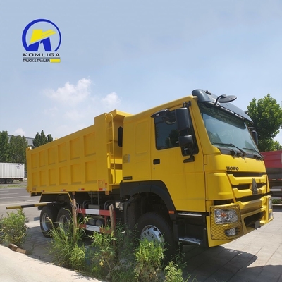 Sinotruck 6X4 zware dumptrucks gebruikte dumptrucks HOWO trucks 375HP 371HP