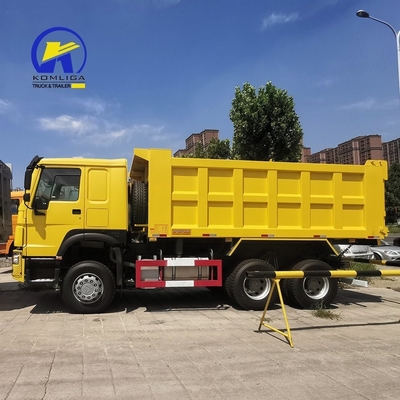 Sinotruck 6X4 zware dumptrucks gebruikte dumptrucks HOWO trucks 375HP 371HP