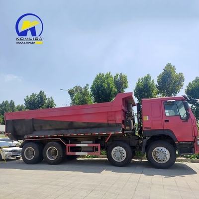 Gebruikte HOWO Truck 6*4 371HP U-vormige Sinotruck Dump Truck met hoge laadcapaciteit 21-30t