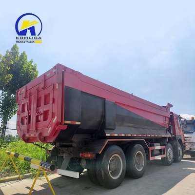Gebruikte HOWO Truck 6*4 371HP U-vormige Sinotruck Dump Truck met hoge laadcapaciteit 21-30t