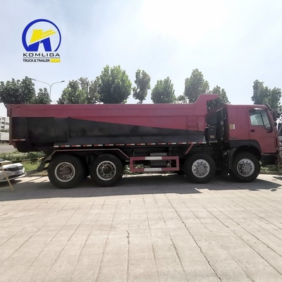 Gebruikte HOWO Truck 6*4 371HP U-vormige Sinotruck Dump Truck met hoge laadcapaciteit 21-30t