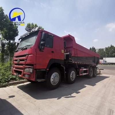 Gebruikte HOWO Truck 6*4 371HP U-vormige Sinotruck Dump Truck met hoge laadcapaciteit 21-30t