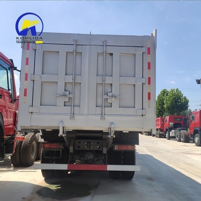 8X4 371HP HOWO Sino Dump Truck Gebruikte Tipper Truck met Ventrale Tipper Hydraulische Lifting