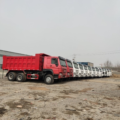 Truck Model Zz3257n3847A HW19710 6X4 380HP Tweedehands Shacman Dump Truck Tipper