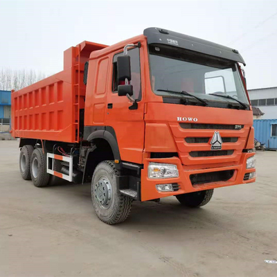 Voorste opheffing, dumptype, gebruikte Sinotruk-koppelauto in 6X4 30 ton 371 pk 375 pk