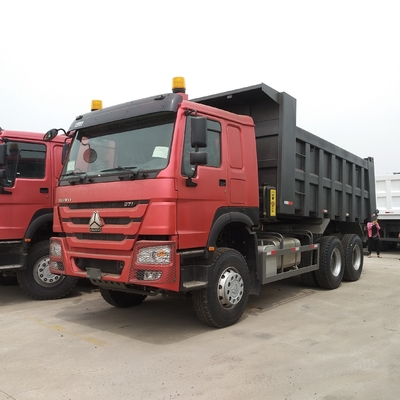 Gebruikte Sinotruk HOWO 10 Wielen 371HP 22 Kubikmeter Tipper Truck Ladingcapaciteit 21-30t