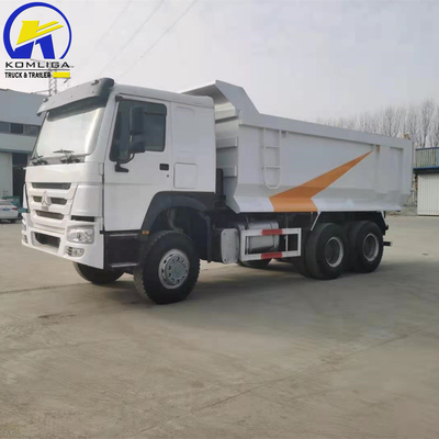 6×4 stuurwiel handgeschakelde transmissie Forland Sinotruk 371 375 Dump truck in Afrika