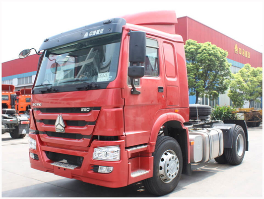 6 wielen Sinotruck HOWO 4X2 Truck Head Light met technische onderdelen ondersteuning