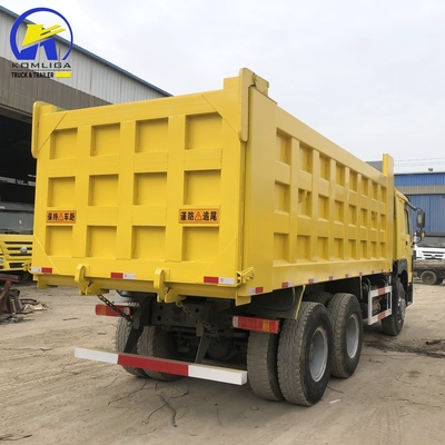 6×4 stuurwiel handgeschakelde transmissie Forland Sinotruk 371 375 Dump truck in Afrika