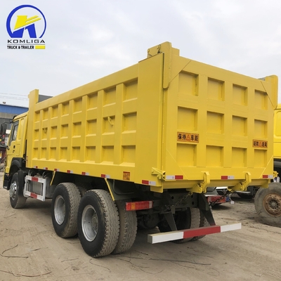 6×4 stuurwiel handgeschakelde transmissie Forland Sinotruk 371 375 Dump truck in Afrika