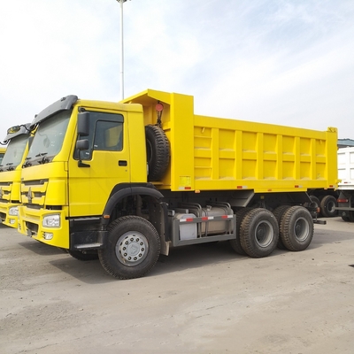 Sinotruk HOWO 371HP 20 ton Dump Truck met 20cbm Bucket Dimensie 5600X2300X1500 Blauw