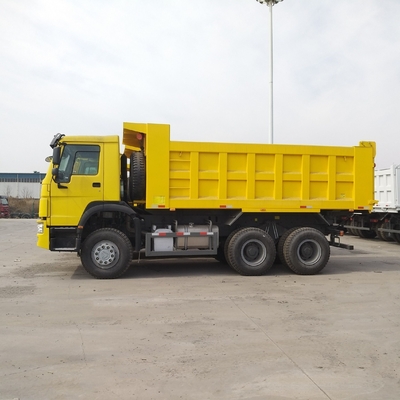 Sinotruk HOWO 371HP 20 ton Dump Truck met 20cbm Bucket Dimensie 5600X2300X1500 Blauw