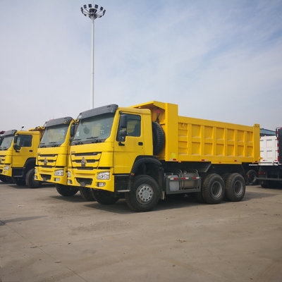 Sinotruk HOWO 371HP 20 ton Dump Truck met 20cbm Bucket Dimensie 5600X2300X1500 Blauw