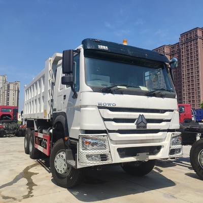 371HP 10 Wheeler 20 Cubic Tipper Truck Sinotruk HOWO LHD/Rhd stuurwiel en Hw76 cabine