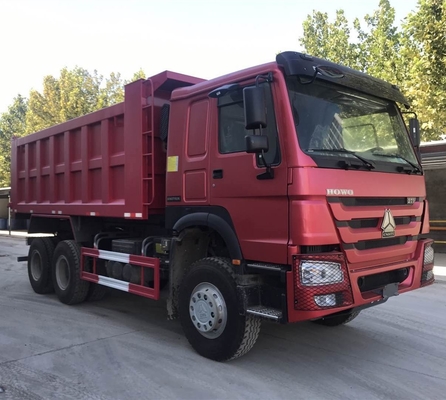 371HP 10 Wheeler 20 Cubic Tipper Truck Sinotruk HOWO LHD/Rhd stuurwiel en Hw76 cabine