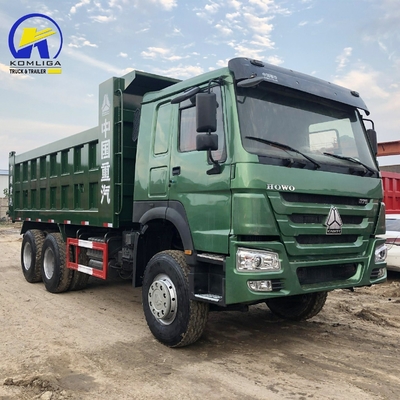 LHD/Rhd HOWO Sinotruk 15 kubieke meter dumptruck hydraulische klep met &gt; 8L motorcapaciteit