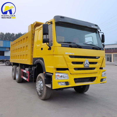 LHD/Rhd HOWO Sinotruk 15 kubieke meter dumptruck hydraulische klep met &gt; 8L motorcapaciteit