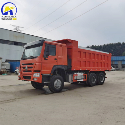 HOWO 20/30 Ton Dongfeng Dump Truck Harga Mt86 Transmissie Hw19710 Cab One Sleeper met A/C