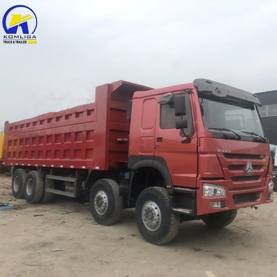 Sinotruck HOWO 8X4 Tipper Truck Gebruikte Sinotruck Dump Truck met Zf8118 stuurstelsel