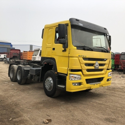 400L aluminium olietanker Sinotruk HOWO Trailer Head Tractor Truck voor de markt van Ethiopië